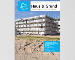 11 Ausgaben pro Jahr der Hausbesitzer-Zeitung Nahaufnahme
