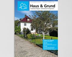11 Ausgaben pro Jahr der Hausbesitzer-Zeitung Nahaufnahme