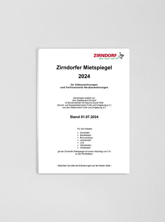 Mietenspiegel Zirndorf